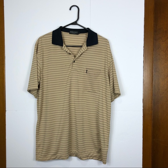 Yves Saint Laurent Other - Yves Saint Laurent 100% silk polo Sz XL